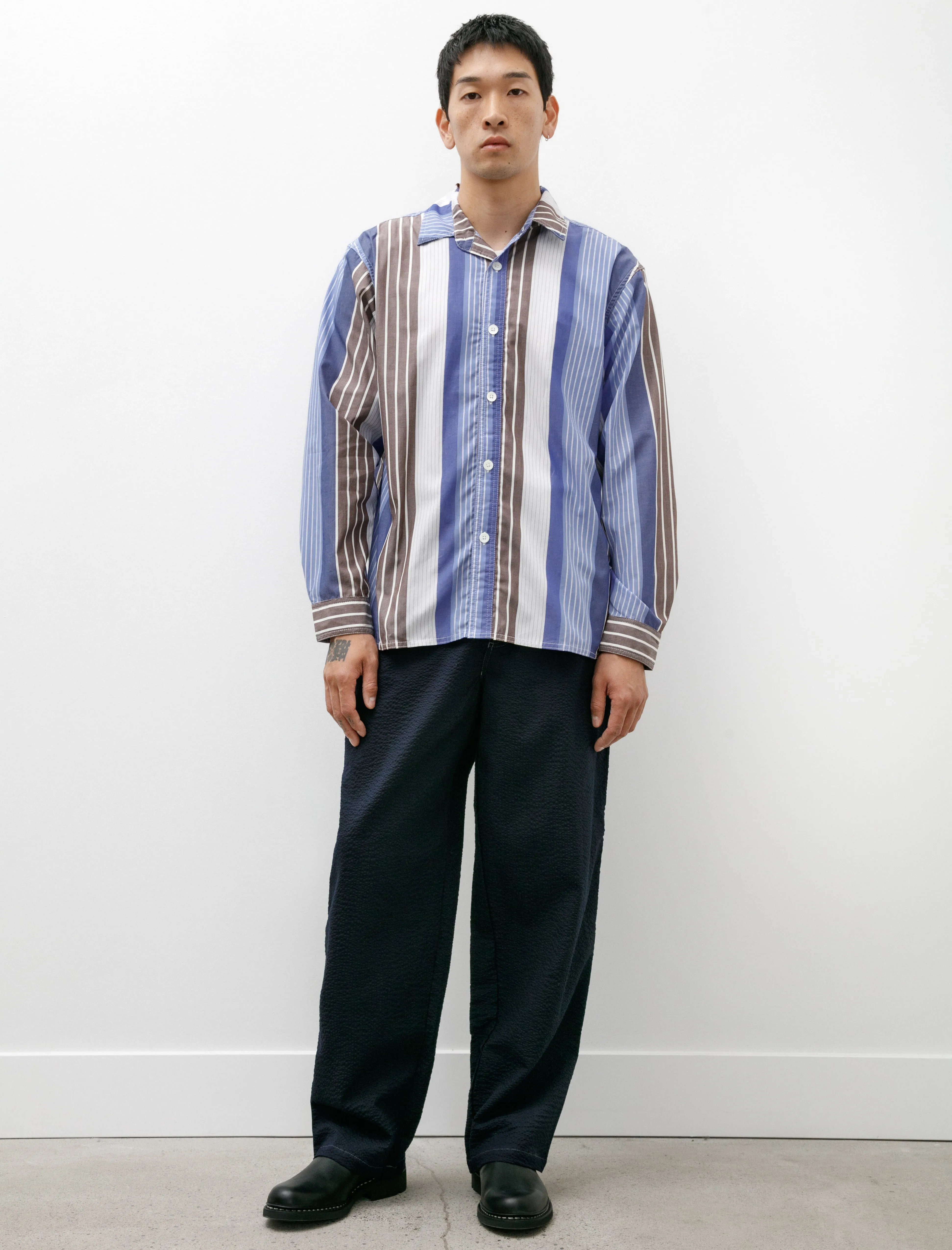 Afterthoughts Shirt Striped Poplin