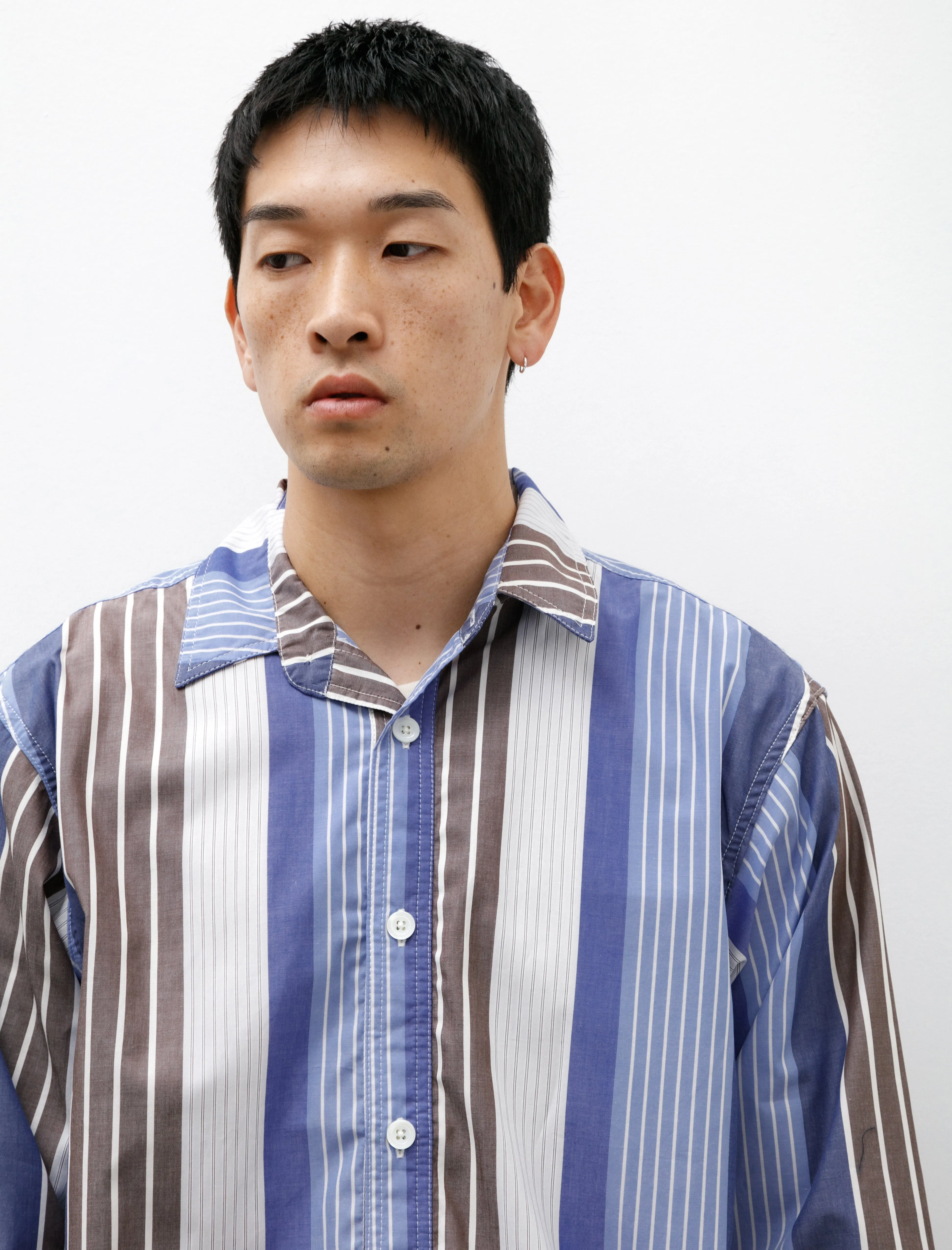 Afterthoughts Shirt Striped Poplin