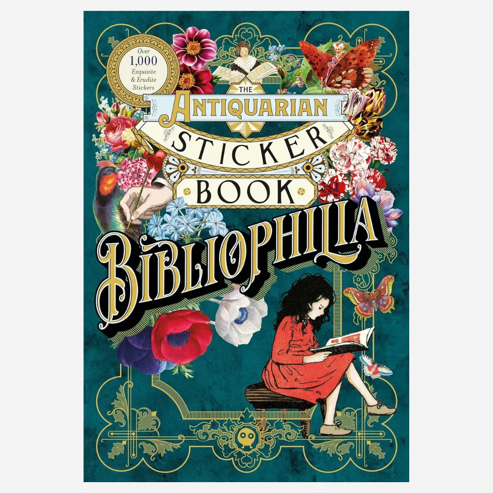 Antiquarian Sticker Book | Bibliophilia