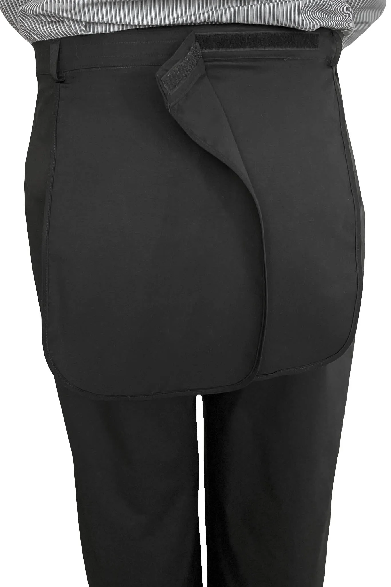 Back-Panel Adaptive Pants for Men - Black | Chris | Adaptive Clothing