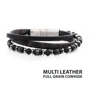 Beaded Leather Bracelet