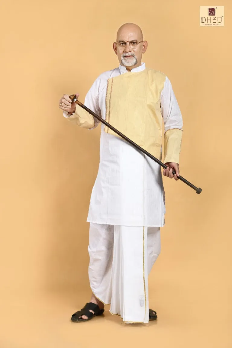 BELA SURU- Dheu Designer Dhoti(Optional)Kurta Set