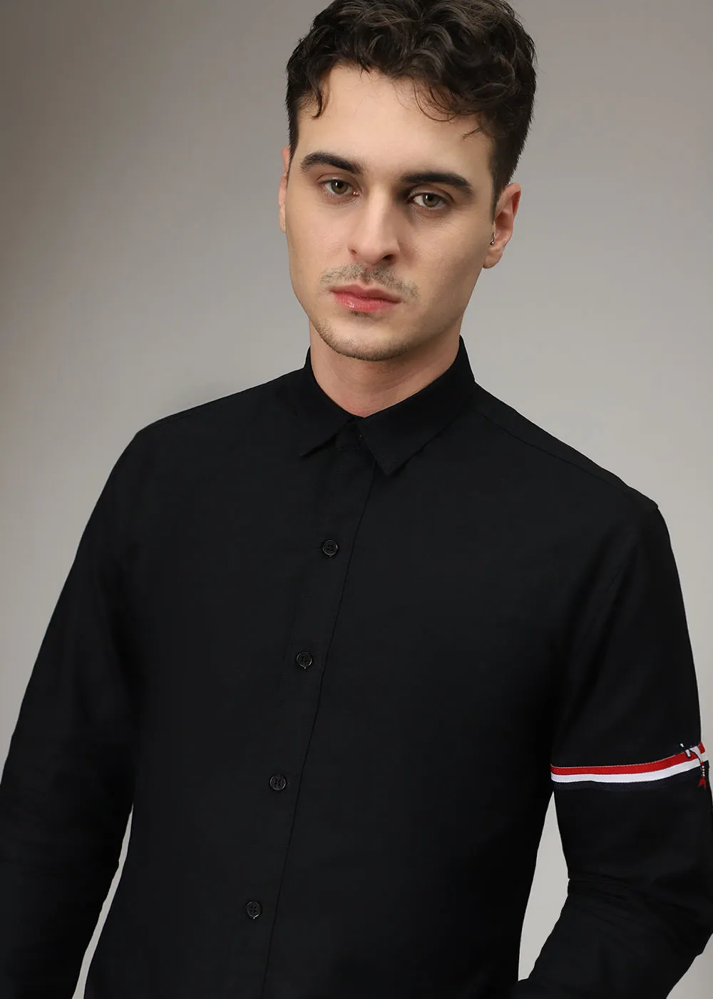 Black Dolphin Oxford Shirt