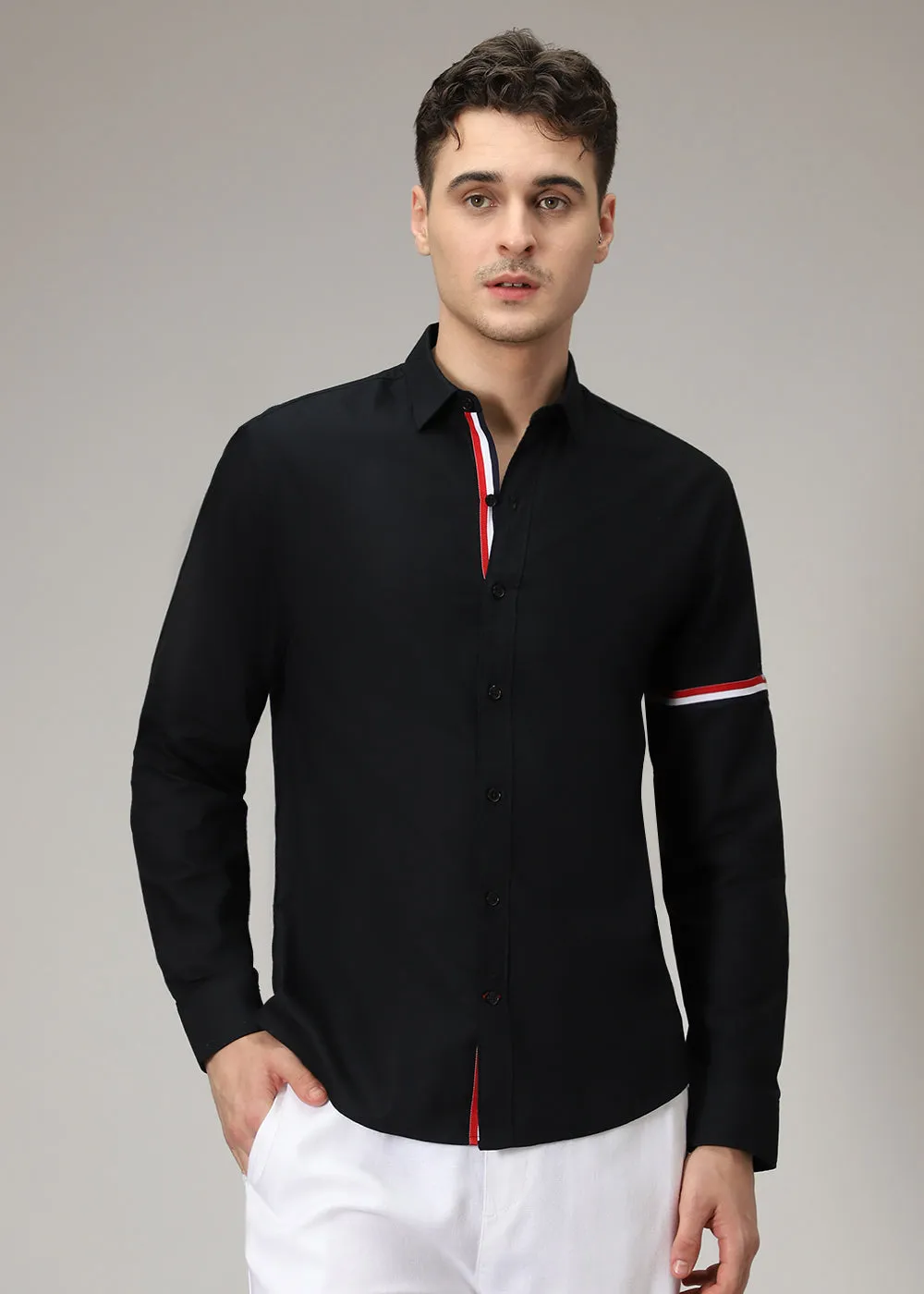 Black Dolphin Oxford Shirt