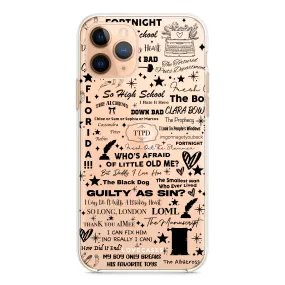 Black TTPD Phone Case