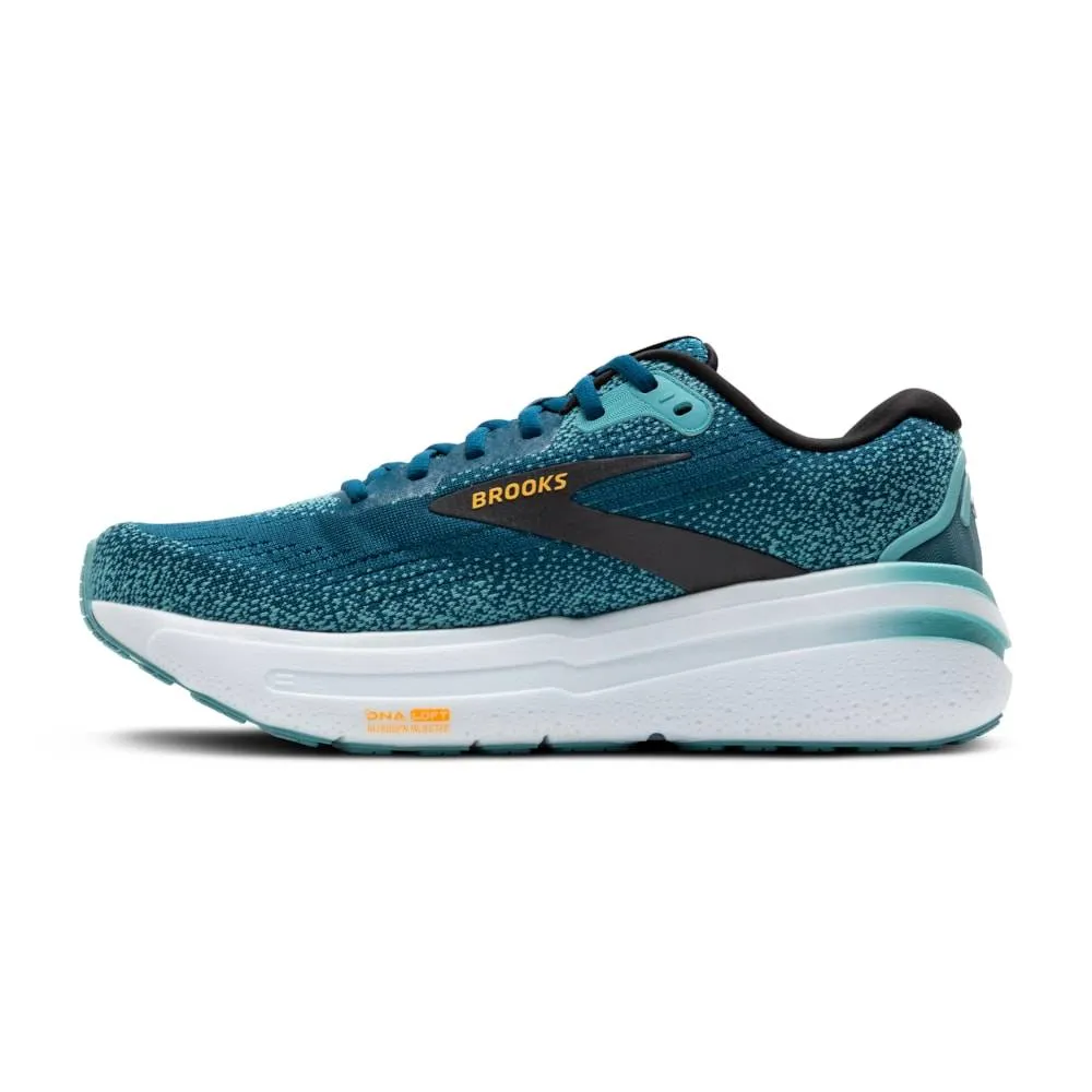 Brooks Ghost Max 2 (Mens) - Moroccan Blue/Aqua/Orange Pop