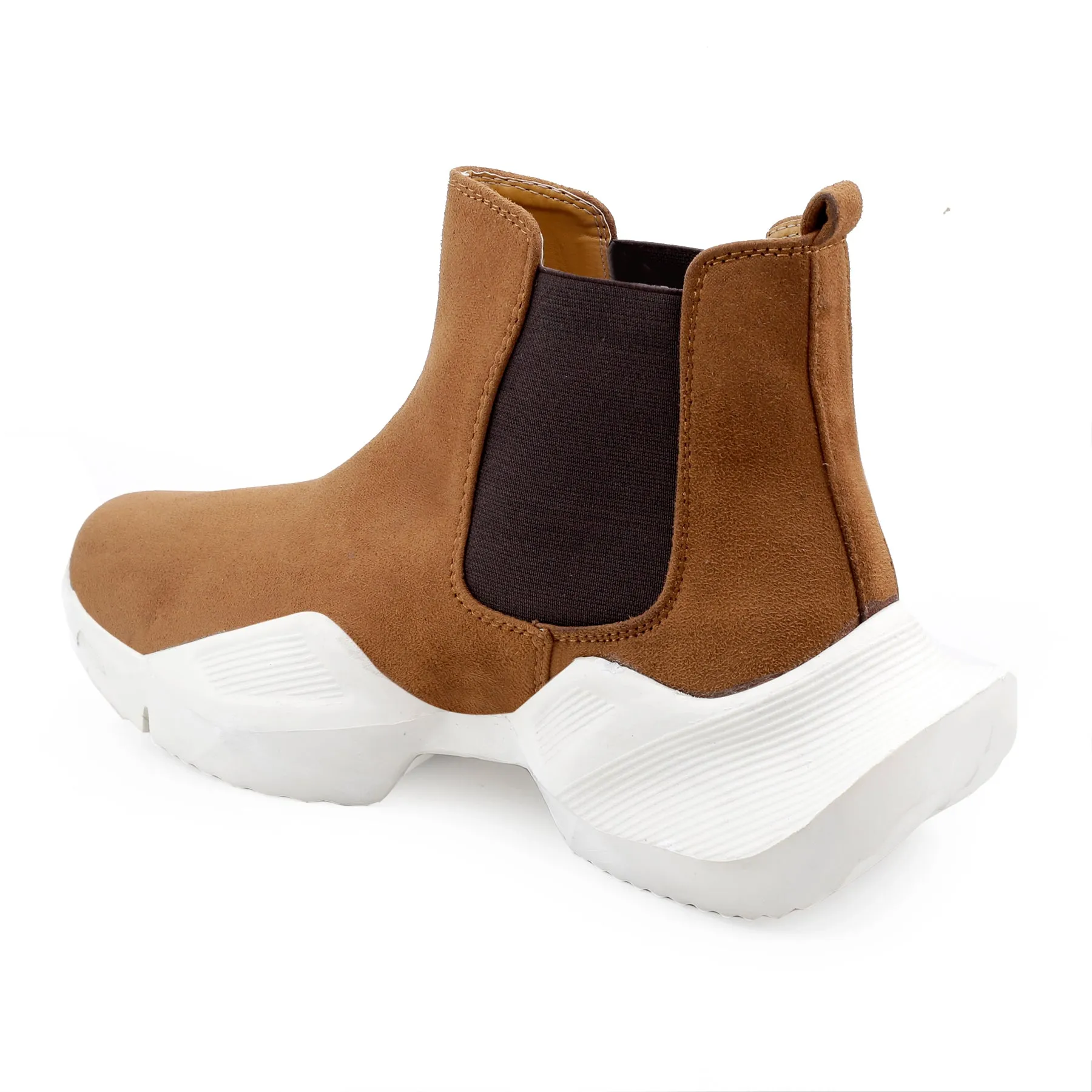 Bxxy's Suede Chelsea Slip-on Boots for Men