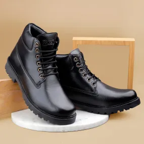 Bxxy's Vegan Leather Ankle Boots for Men