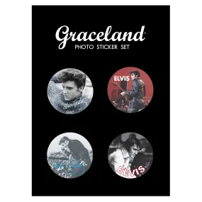 Elvis Photo Sticker Set