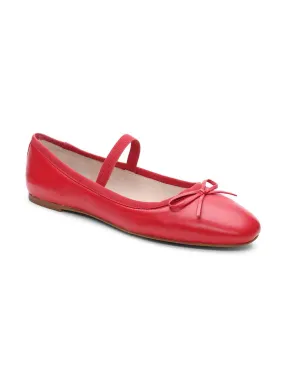 Facile Ballet Flat Red