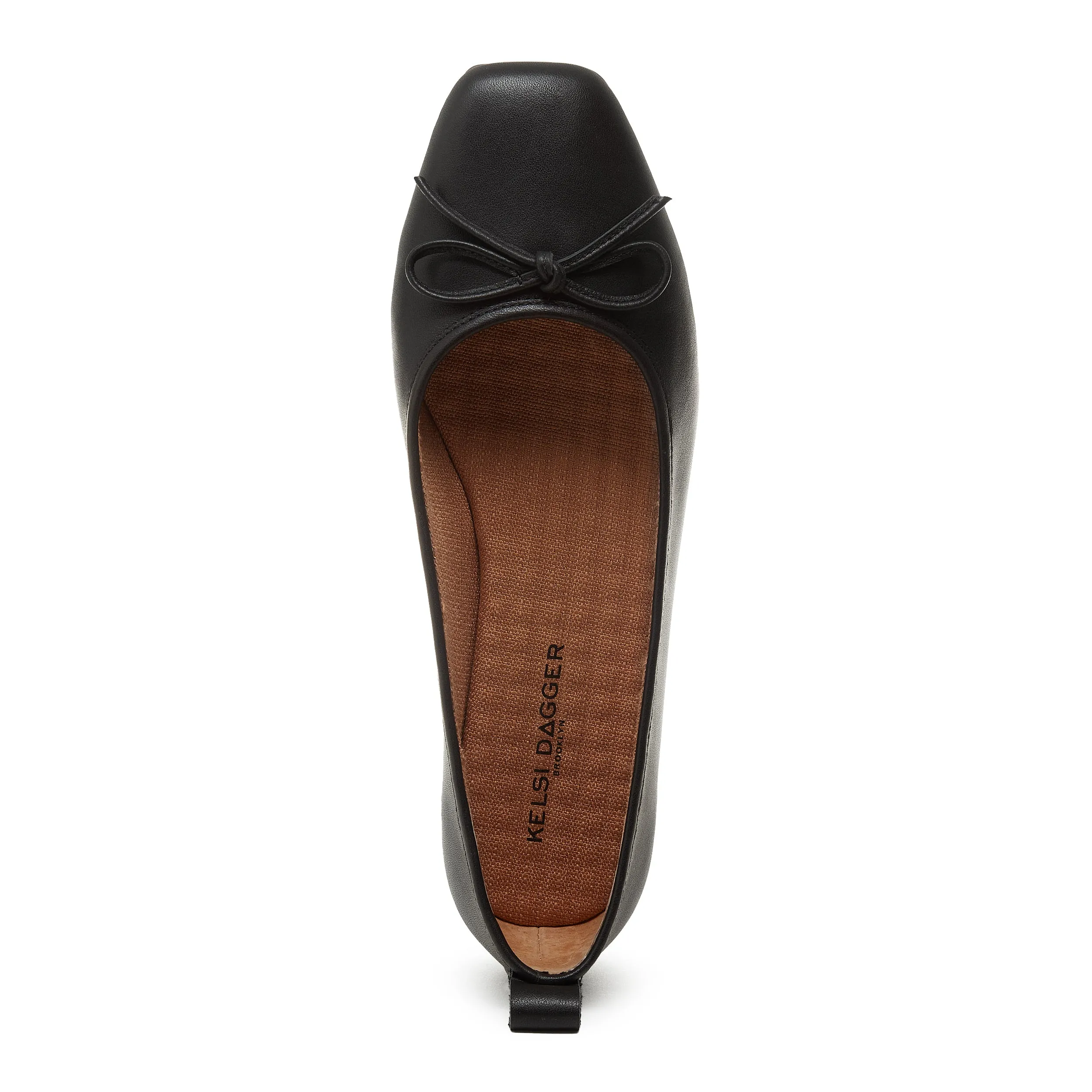 Frankie Black Ballet Flats