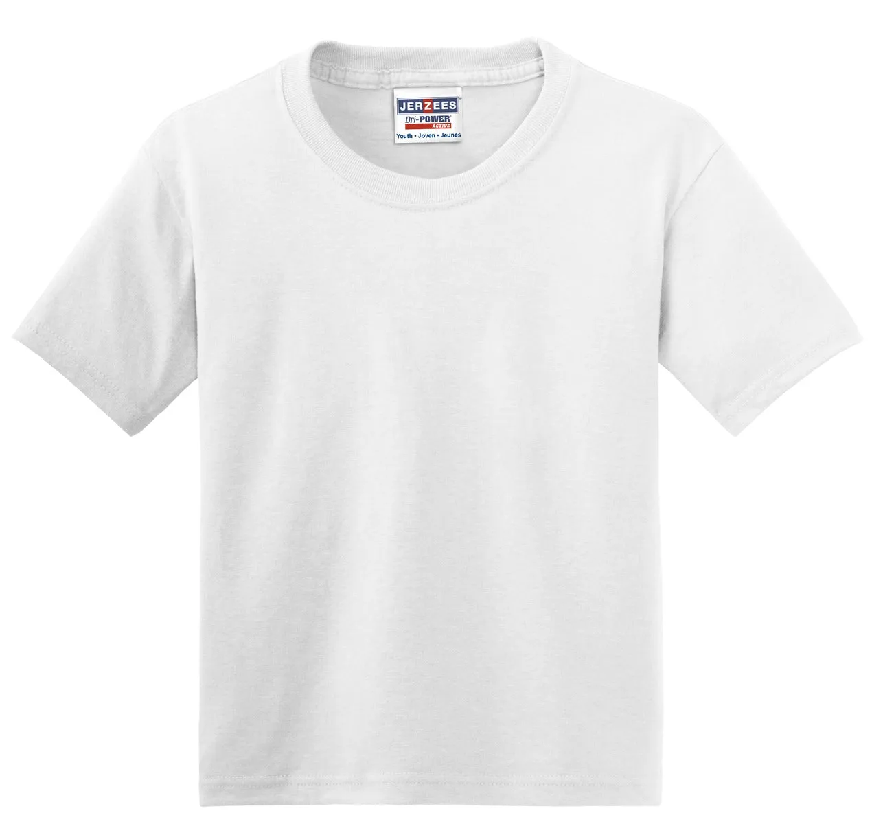 Jerzees - Youth Dri-Power 50/50 Cotton/Poly T-Shirt. 29B