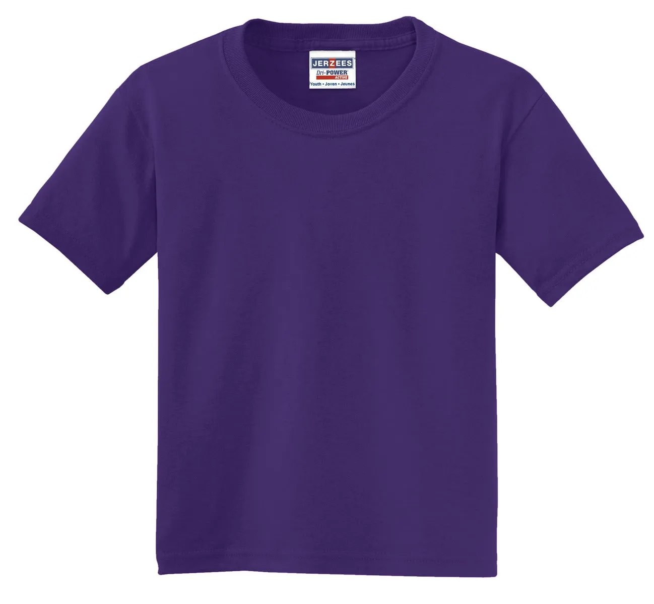 Jerzees - Youth Dri-Power 50/50 Cotton/Poly T-Shirt. 29B