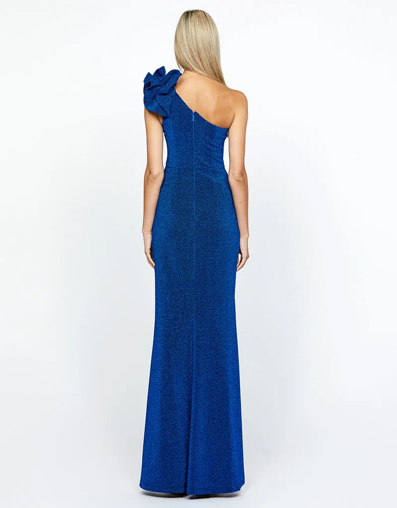 KRISTI ONE SHOULDER GOWN BL63D29L