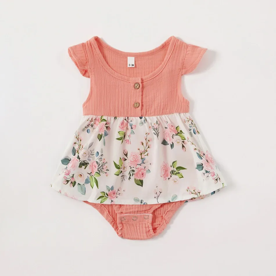 Matching Family Outfit - Floral Set for Mummy, Daddy and Baby