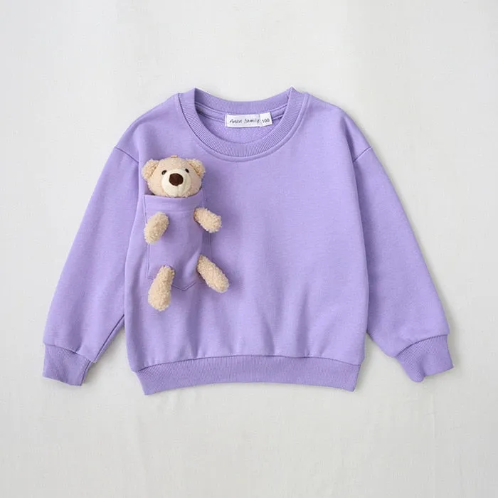 Matching Family Outfit - Mum, Dad & Baby Teddy Bear Sweatshirt