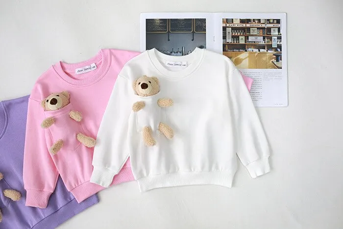 Matching Family Outfit - Mum, Dad & Baby Teddy Bear Sweatshirt