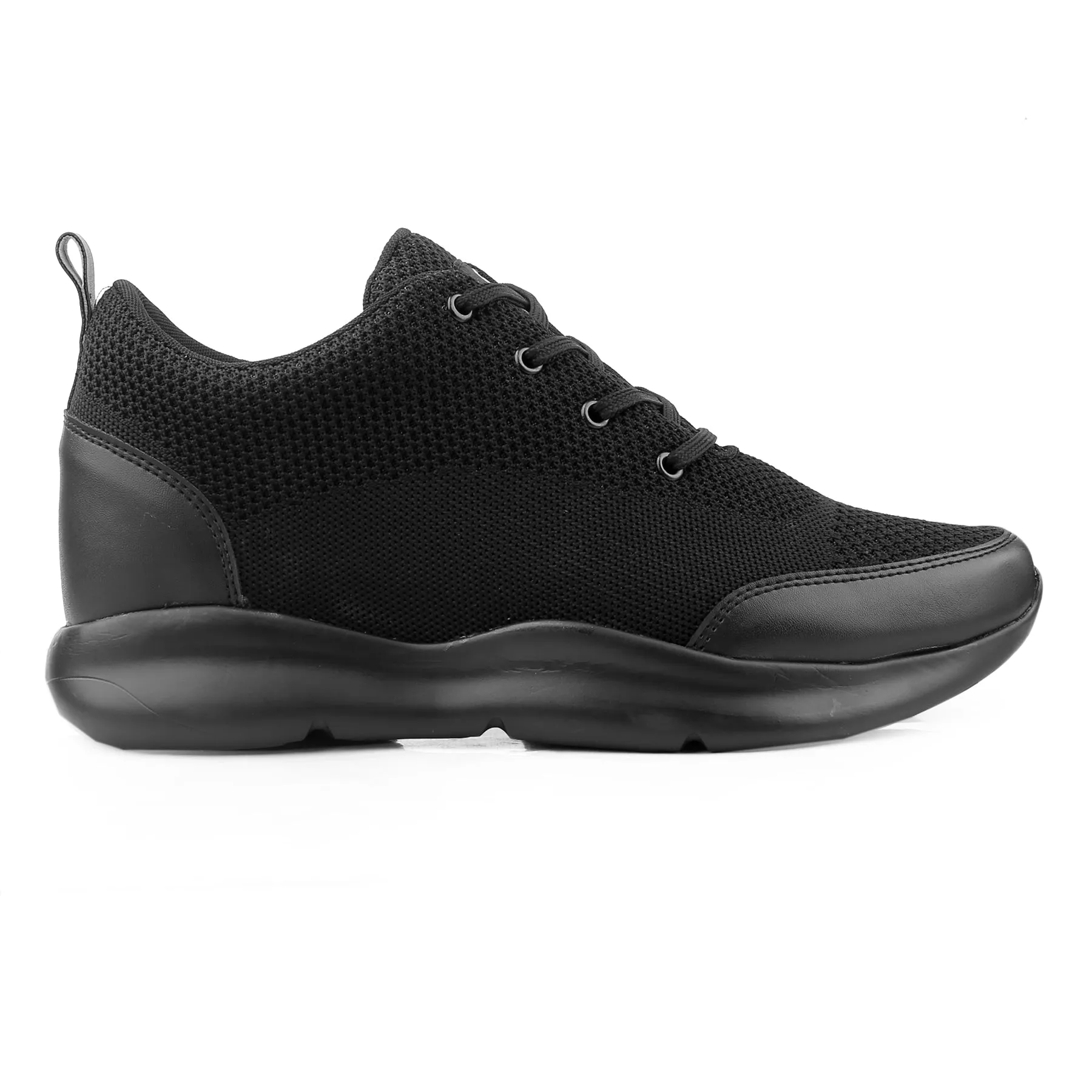 Men's 3 Inch Hidden Height Increasing Stylish Casual Sports Lace-Up Shoes