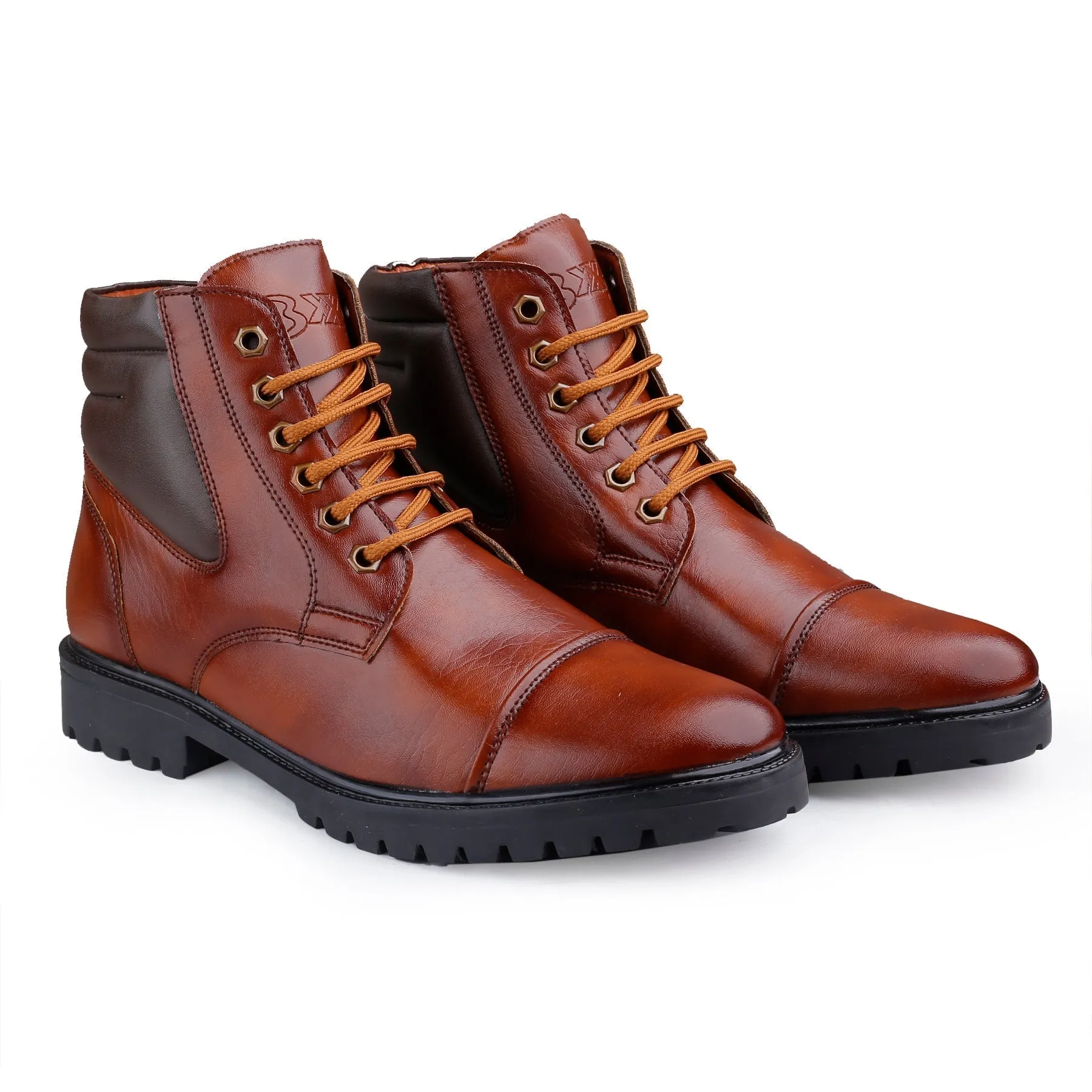 Men's Ankle Lace-up Boots for All Seasons