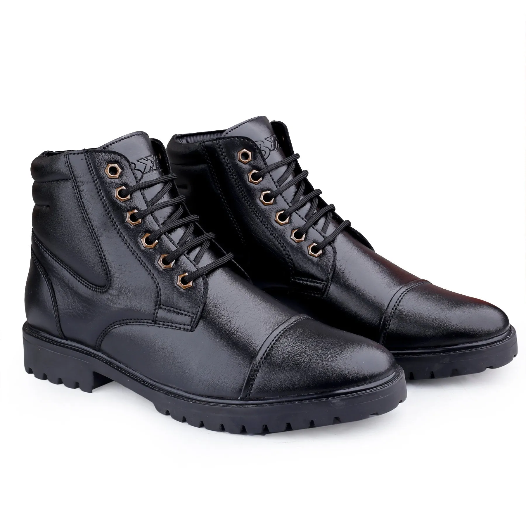 Men's Ankle Lace-up Boots for All Seasons