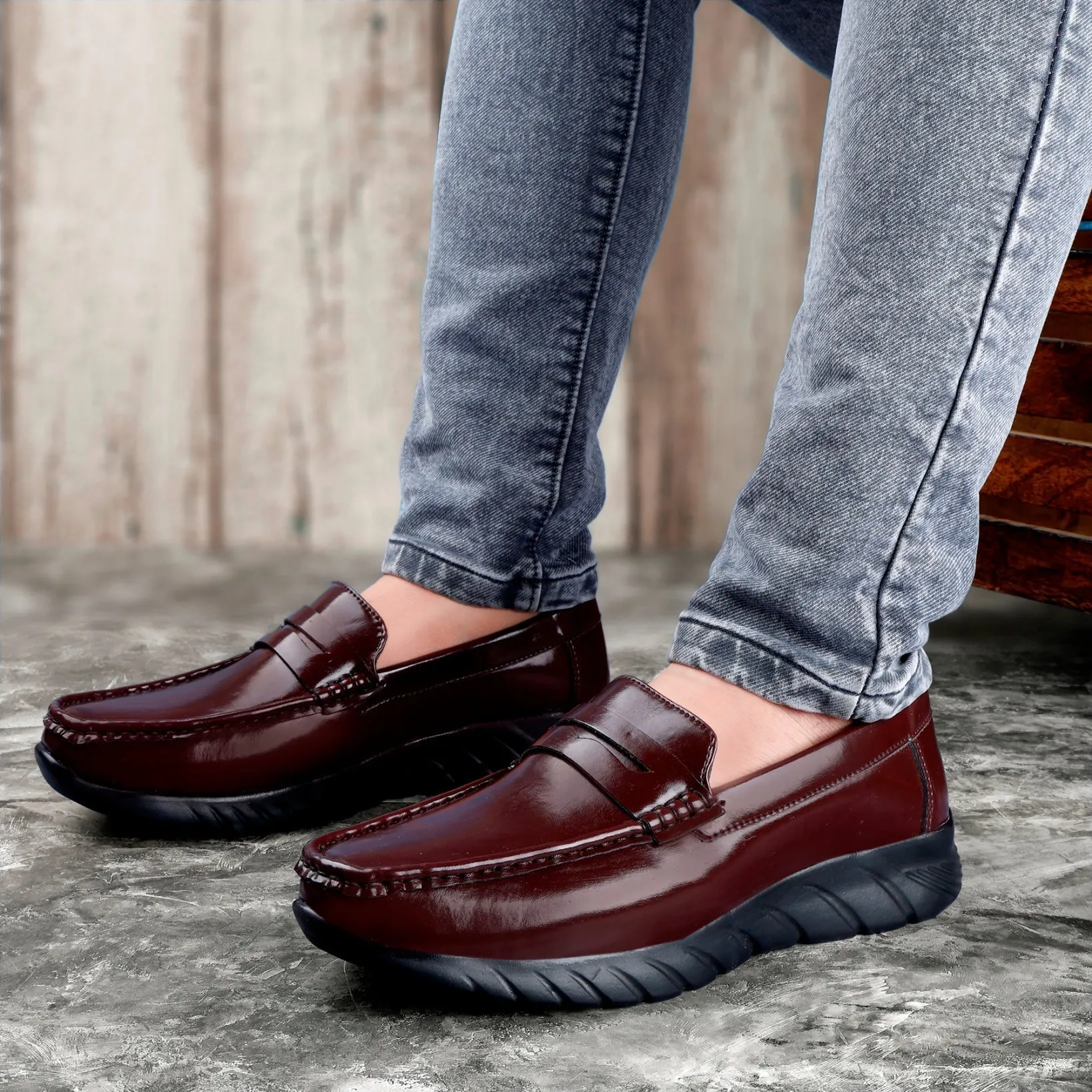 Men's Casual Slip-On Loafers Shoes