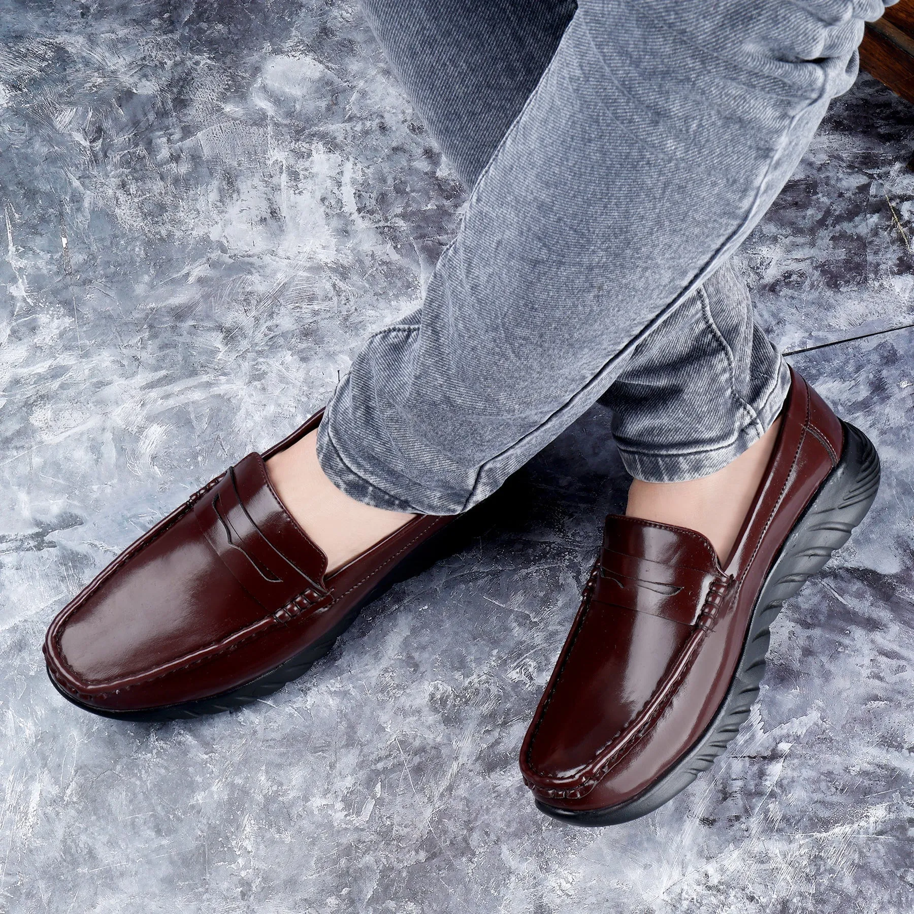 Men's Casual Slip-On Loafers Shoes