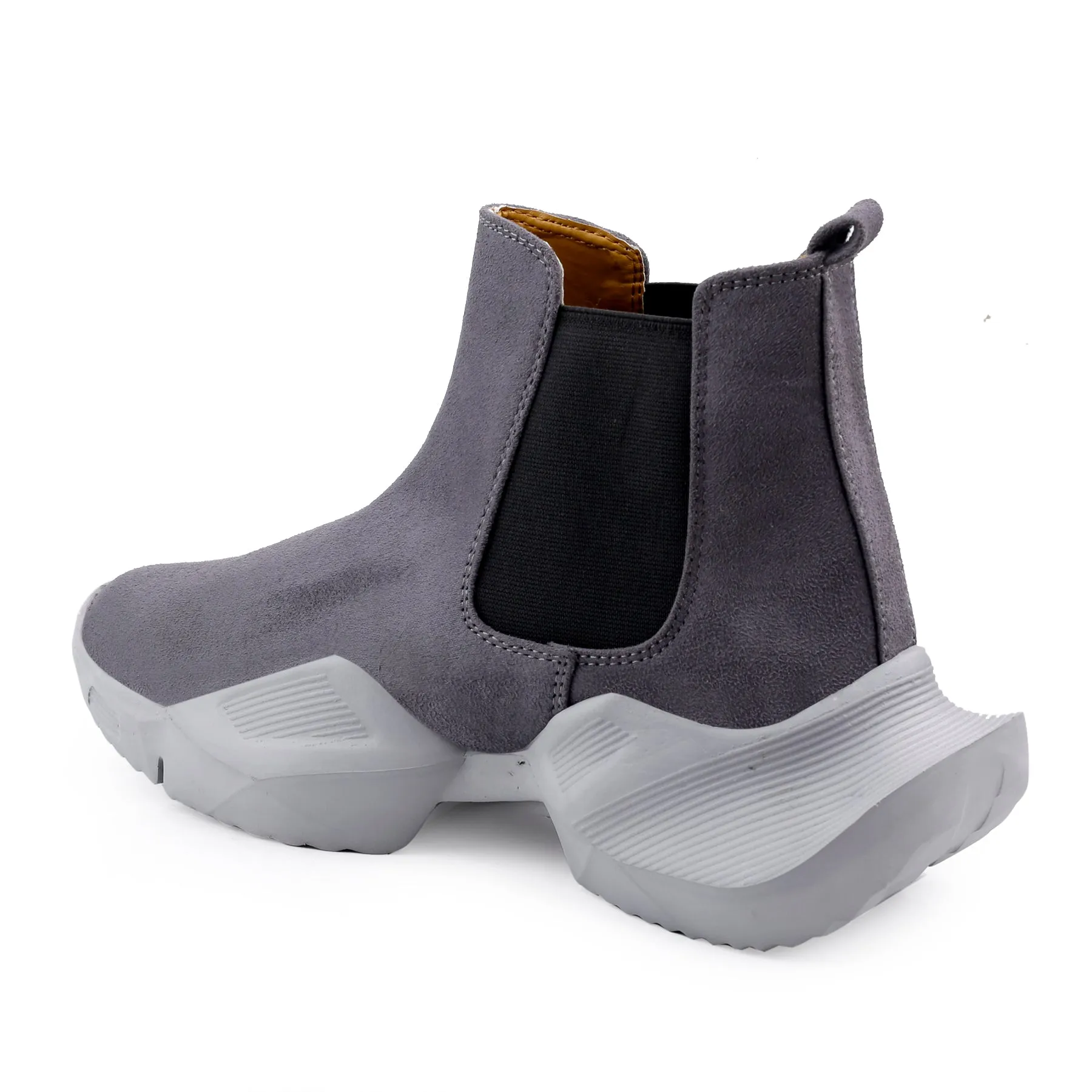 Men's Comfortable Suede Slip-on Boots