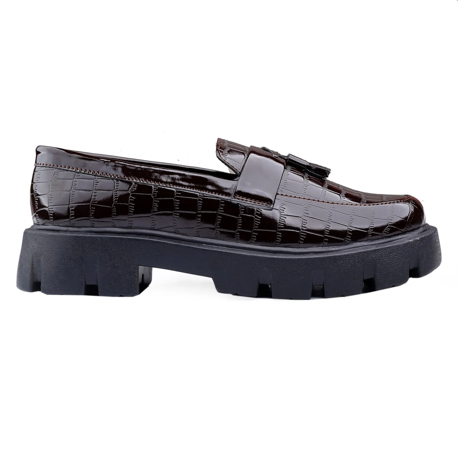 Men's High-end Fashion Tassel Slip-ons