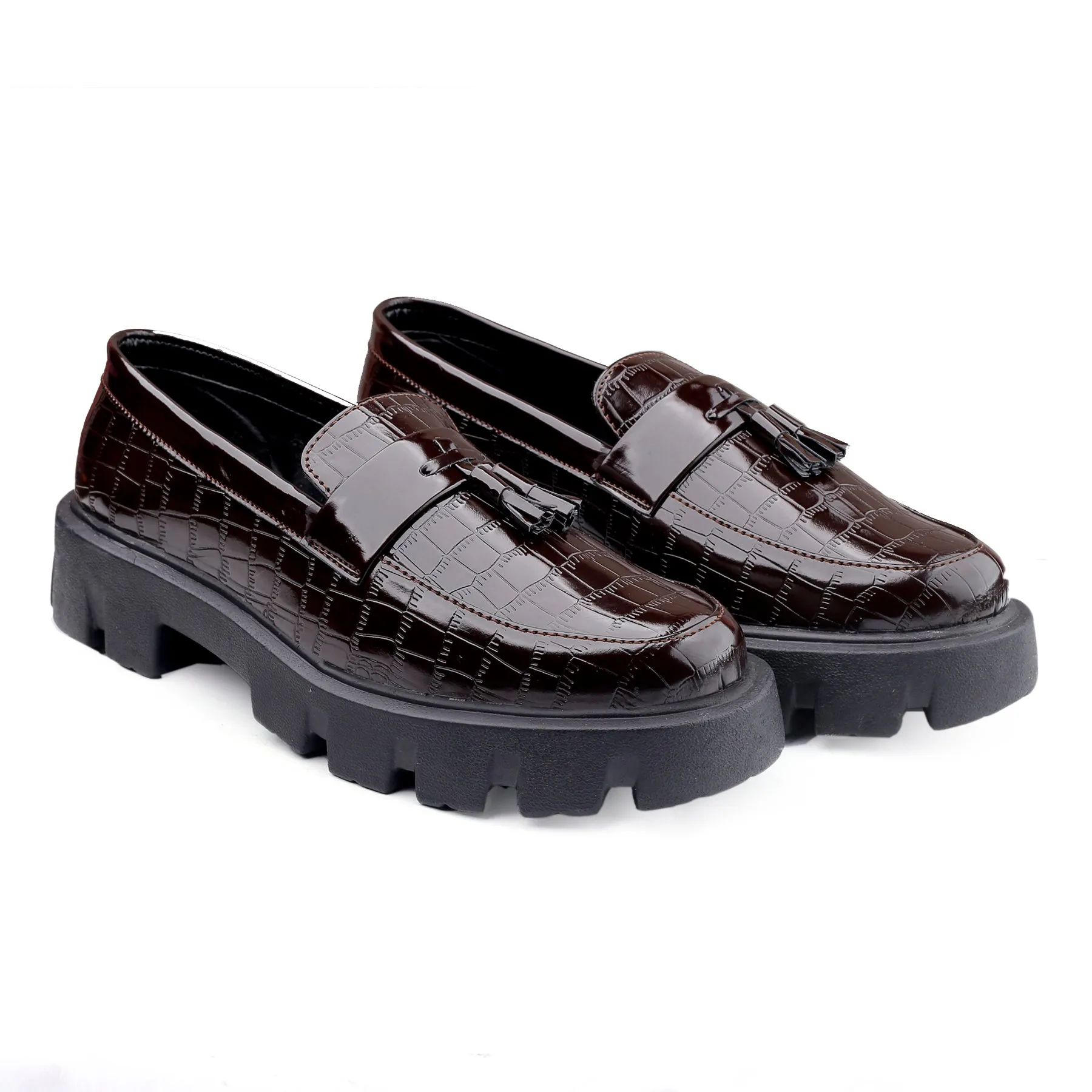 Men's High-end Fashion Tassel Slip-ons