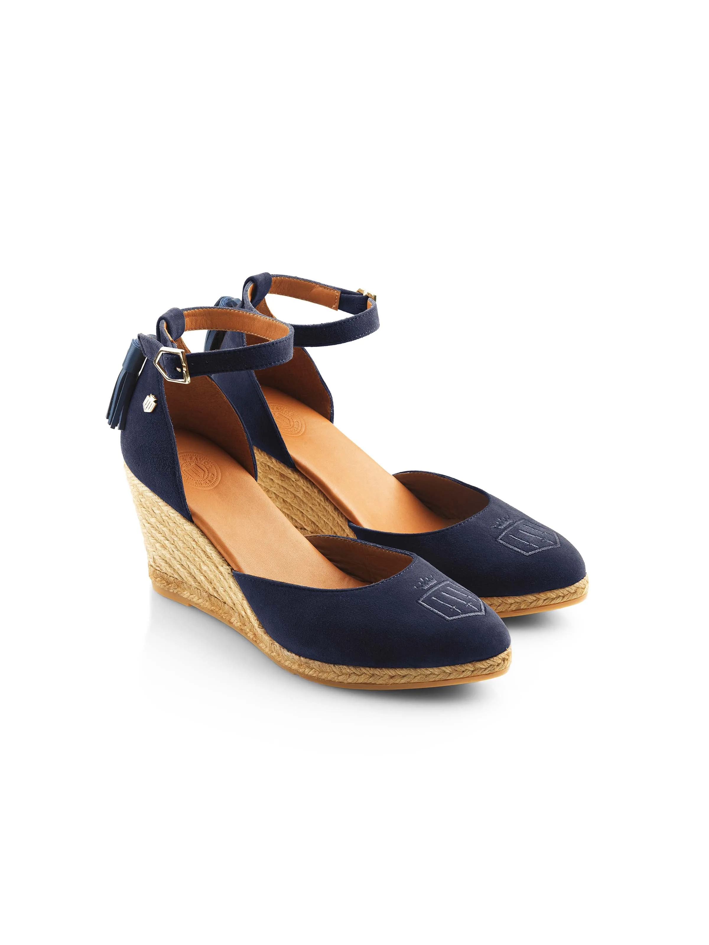 Monaco Wedge - Navy