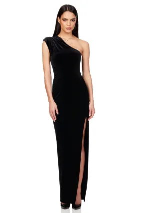 NOOKIE Rumi Gown (Black velvet)- RRP $329