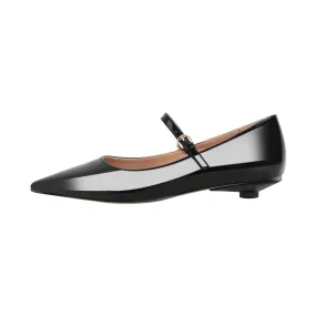 Patent Leather Round Heel Flats