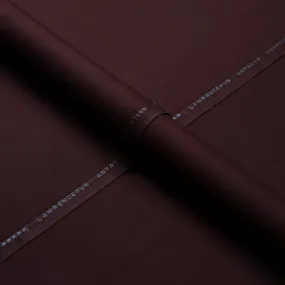 Plain Maroon Antalya Egyptian Cotton Shalwar Kameez Fabric