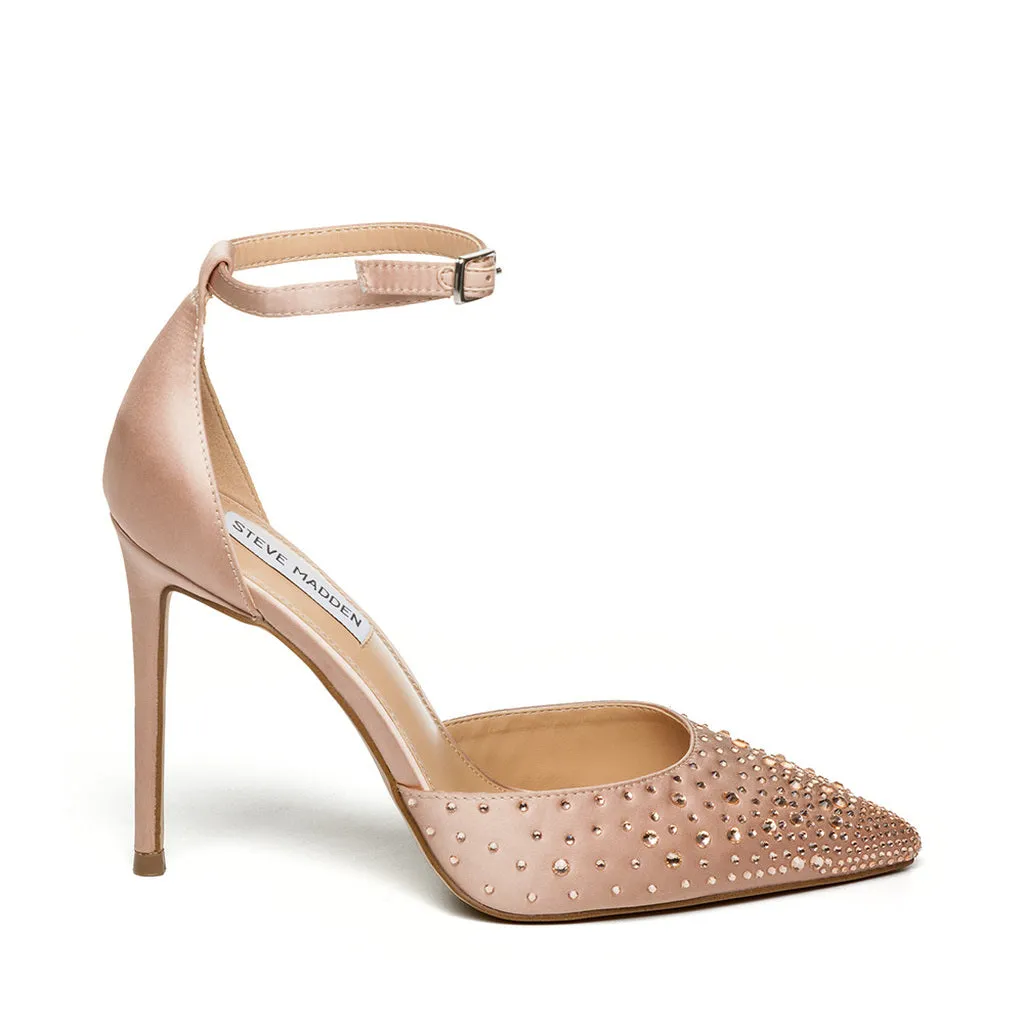 Ravaged Sandal BLUSH SATIN