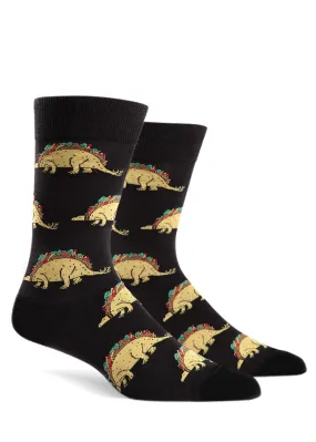 Tacosaurus Men's Crew Sock