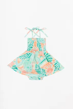 The Hawaii - Girls Bubble Romper