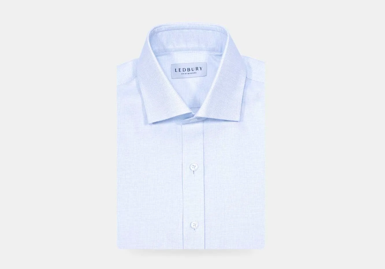 The Light Blue Pelton Royal Oxford Custom Shirt