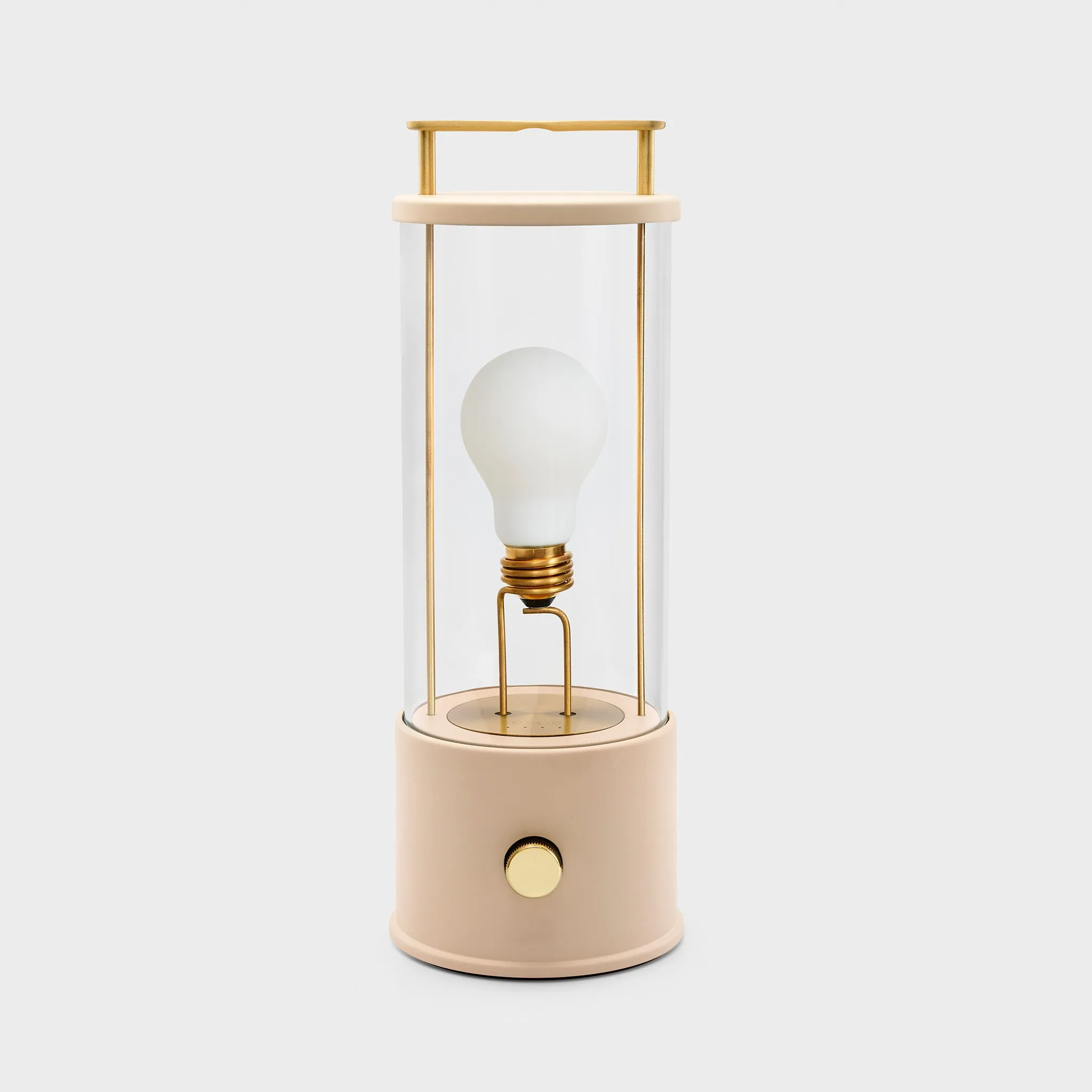 The Muse Portable Lamp in Setting Plaster Pink